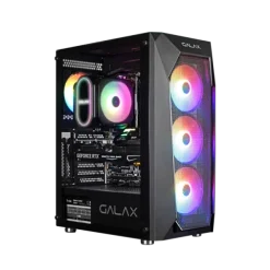 VỎ CASE MÁY TÍNH GALAX REVOLUTION-05 KÈM 4 FAN RGB 3 pc case galax revolution 05