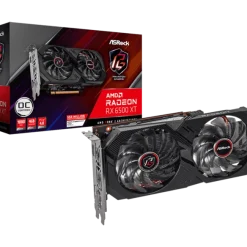 Card màn hình VGA ASROCK Radeon RX 6500 XT Phantom Gaming D 4GB OC 4GB GDDR6
