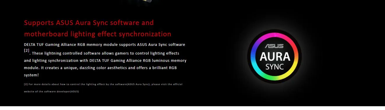 RAM TEAMGROUP T-FORCE TUF GAMING 8GB RGB 3200 5 ramdesktopteamt forcedeltatufgamingalliance 3