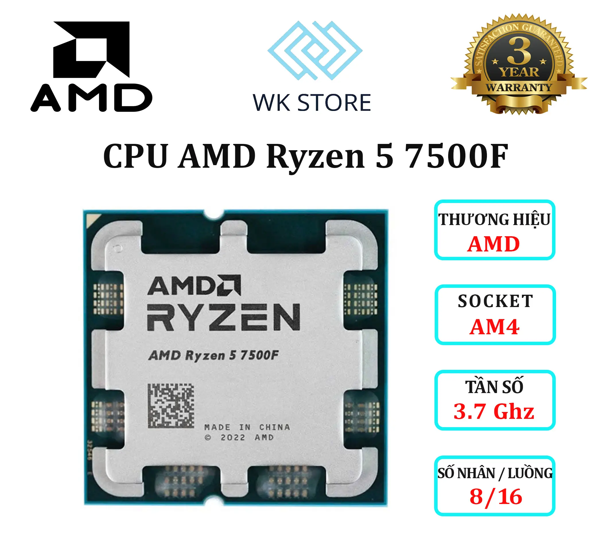AMD Ryzen 5 7500F