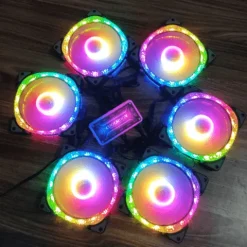 Bộ quạt tản nhiệt fan case máy tính Basic U1 cắm Hub Quạt Coolmoon RGB Đen/Trắng 8 screenshot 2023 05 18 105536