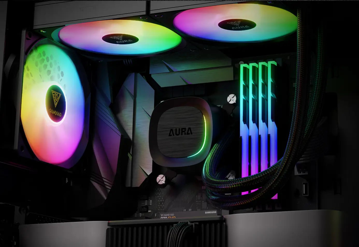 Tản Nhiệt Nước Gamdias AURA GL240 V2 ARGB 8 screenshot 2024 02 02 at 08 52 21 aura gl240 v2 agrb liquid cooler gamdias