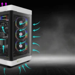 QUẠT TẢN NHIỆT GAMDIAS AEOLUS P2-1203 (Kit 3 Fan) 3 screenshot 2024 02 20 at 12 00 47 aeolus p2 1201 argb pwm 120mm fan gamdias 1