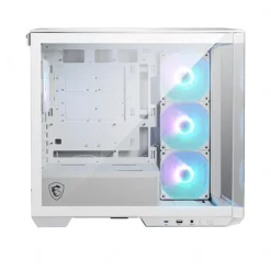 Vỏ Case MSI MAG PANO M100R PZ WHITE | MATX | 4 Fan ARGB 5 sd