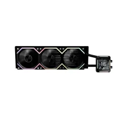 Tản nhiệt nước Leopard Astro Shell 360 ARGB Digital LCD 4 tan nhiet nuoc leopard astro shell 360 argb digital lcd black 1