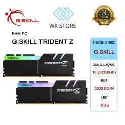 Ram G.Skill TRIDENT Z RGB | 16GB (8GBx2) | DDR4 | Bus 3200