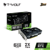 VGA T-Wolf RTX 2060 6GB GDDR6 | HDMI, DVI, DP 2 VGA T-Wolf RTX 2060 6GB GDDR6 | HDMI, DVI, DP