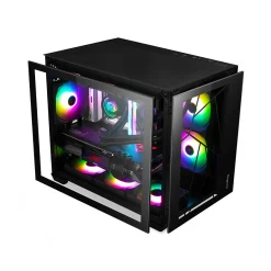 Vỏ Case máy tính Segotep Lumi II TYPE-C (MATX/MID TOWER/NO FAN/BLACK/WHITE) 3 vo case segotep lumi ii 6