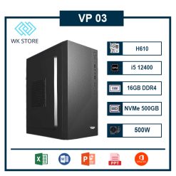 PC Văn Phòng VP-03 | I5 12400, Ram 16GB, SSD 500GB