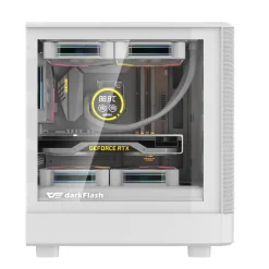 Vỏ Case Darkflash DB330M Mesh White M-ATX 5 w2