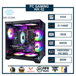 Máy Tính PC WK-02 | I5 11400F | 16GB Ram | VGA 1650/3050/RX6600