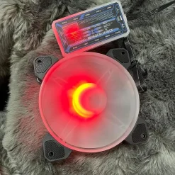 Bộ kit quạt tản nhiệt, fan case Coolmoon Y1 Led RGB 16 triệu màu, 366 hiệu ứng - kèm hub và remote 5 z4651993356569 2bbfdfbc88917d8182b2ffe9d81be14c