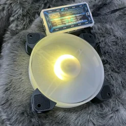 Bộ kit quạt tản nhiệt, fan case Coolmoon Y1 Led RGB 16 triệu màu, 366 hiệu ứng - kèm hub và remote 7 z4651993367392 32e20e33a38d2592203c7d16a3c2dce1