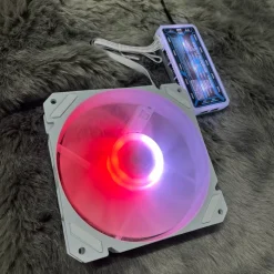 Bộ quạt tản nhiệt, fan case Coolmoon Y2 LED RGB + hub và remote - TRẮNG 3 z4652222394887 90908b8e92ca6971b828e4174645e5ea