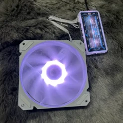 Bộ quạt tản nhiệt, fan case Coolmoon Y2 LED RGB + hub và remote - TRẮNG 4 z4652222396984 c76031dfe94cf999f6414c802ab45870