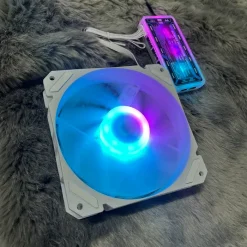Bộ quạt tản nhiệt, fan case Coolmoon Y2 LED RGB + hub và remote - TRẮNG 5 z4652222408596 33dd6c7799e8f75e6afcc0ce9d6c20d8