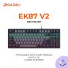 Bàn phím cơ Gaming DAREU EK87 v2 GRAY x BLACK 1 Bàn phím cơ Gaming DAREU EK87 v2 GRAY x BLACK