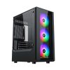 Vỏ Case Xigmatek MYX 3F | M-ATX, Kèm 3 Fan