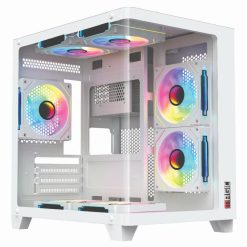 VỎ CASE MAGIC GM-02 CURVED (M-ATX) WHITE
