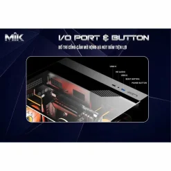 Vỏ Case MIK G3 Prism Glass Mini Black | ITX, M-ATX 8 z6776363054288 8acdd9484361933099d7d6e259632415