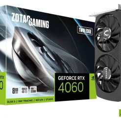 Card màn hình VGA ZOTAC GAMING GeForce RTX 4060 8GB TWIN EDGE OC Black / White 7 zt d40600e 10m image01