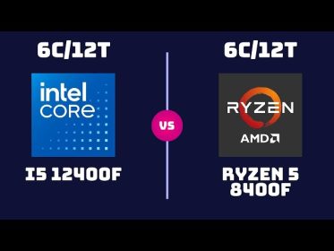 So Sánh Ryzen 5 8400F và i5 12400F