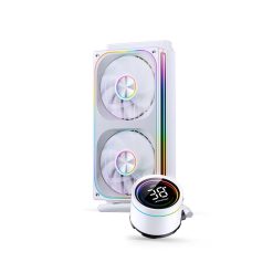 Tản Nhiệt Nước Jonsbo TH-240 WhiteARGB, Hiển Thị Nhiệt Độ 3 Jonsbo TH-240 White