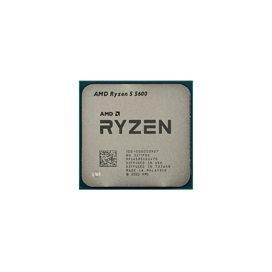 CPU AMD Ryzen 5 5600 Tray, 6 Nhân 12 Luồng, Up to 4.4 Ghz 3 AMD Ryzen 5 5600