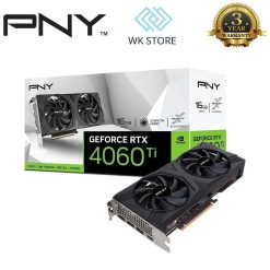Card Màn Hình VGA PNY RTX 4060 Ti 16GB Verto Dual 2 Fan OC